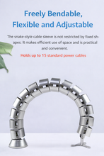 Under-Desk Snake Cable Organizer