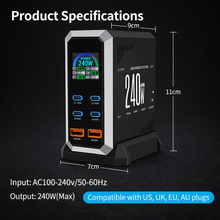 Universal Super Fast Charging Station – 240W PD
