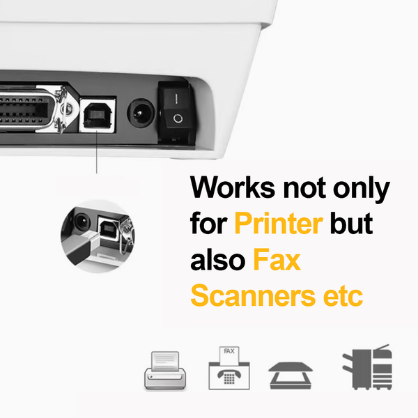 Long Printer & Scanner Cable | USB 3.0 to Micro USB| USB 3.0 Wire | 1m 3m 5m 9m