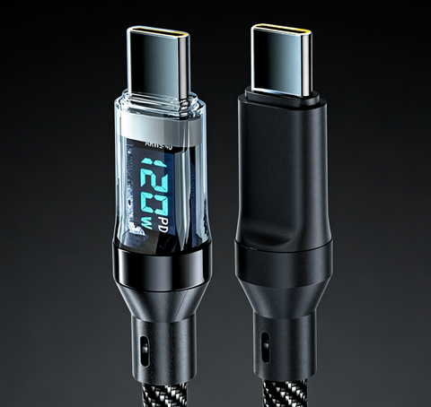 Type-C to Type-C  | SUPERCHARGE Cable | Type C Wire | 120W (1m,2m)