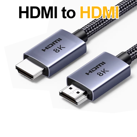 HDMI to HDMI | HDMI 2.1 Cable | 8K HDMI Wire | HDMI (2m, 3m, 5m, 15m)
