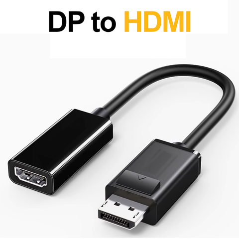 DP Female to HDMI | HDMI High Transfer Cable | 4K HDMI Wire | DP (25cm)