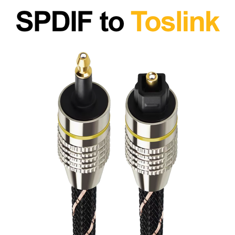 SPDIF to Mini Toslink| SPDIF Toslink Cable | High quality Wire | (1m, 3m, 5m)