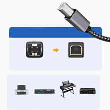 USB to Type-B | USB Type B Cable | High quality Wire | (1m, 2m, 3m)