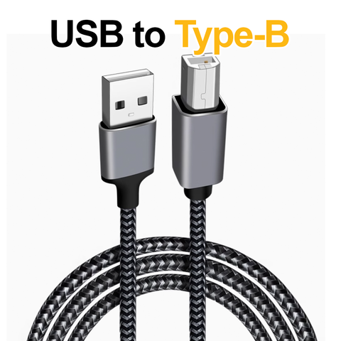 USB to Type-B | USB Type B Cable | High quality Wire | (1m, 2m, 3m)