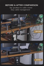 Under-Desk Cable Management Box