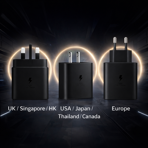 Charging Head Superfast  | SUPERCHARGE Charger | 45W (America,Europe,Asia)